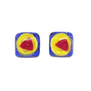Earrings Artisan Glass
